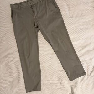 RHONE Men's Khaki Commuter Pant / Chinos - Slim Fit